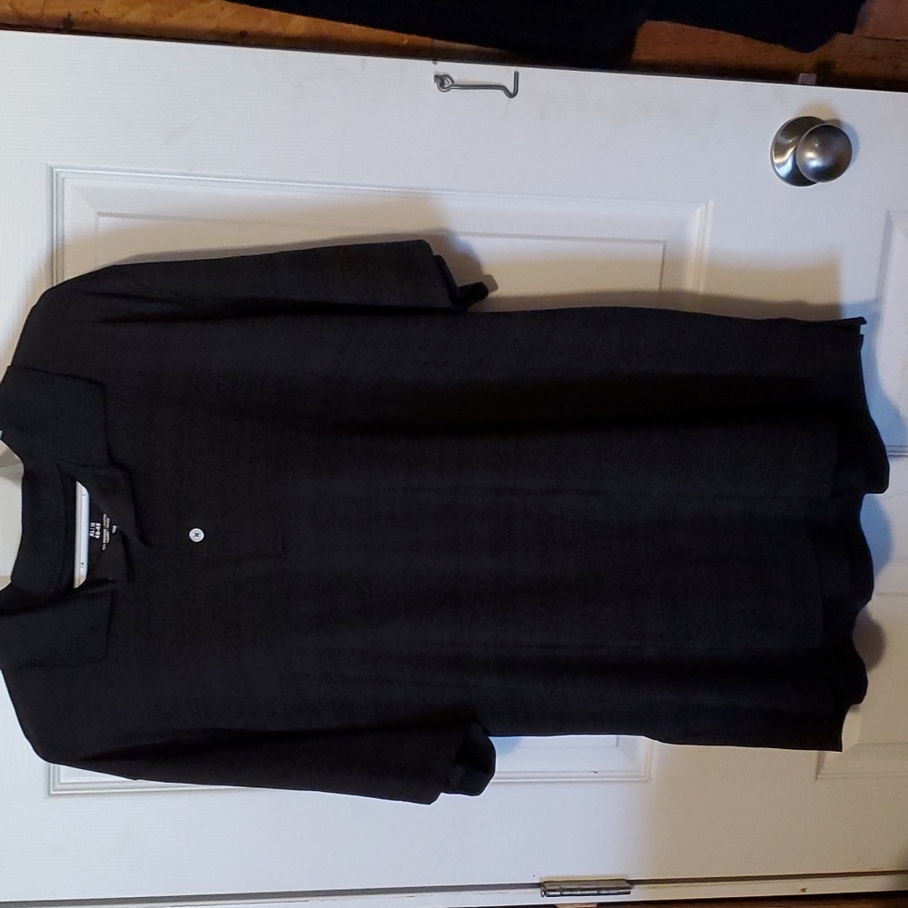 Mens black polo
